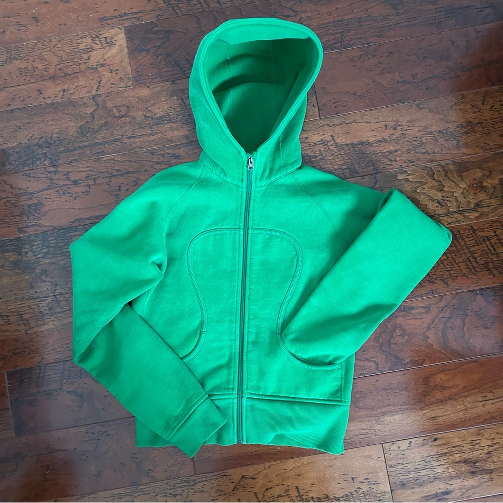 lululemon athletica Vibrant Green Kids Hoodie